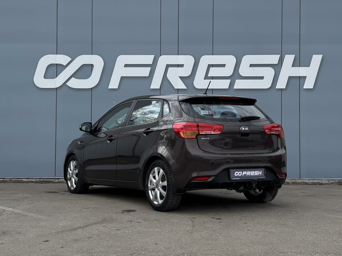 Kia Rio III Рестайлинг