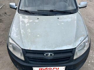 2013 Lada (ВАЗ) Granta I, серебристый, 125000 рублей, вид 1