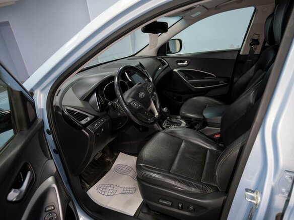 2013 Hyundai Santa Fe III, голубой, 1549000 рублей - вид 6