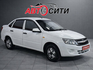 2016 Lada (ВАЗ) Granta I, белый, 345000 рублей, вид 1