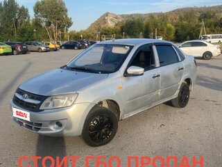 2012 Lada (ВАЗ) Granta I, серебристый, 211000 рублей, вид 1