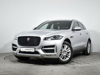 2017 Jaguar F-Pace I, серебристый, 1865000 рублей, вид 1