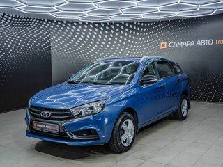 2019 Lada (ВАЗ) Vesta SW I, синий, 874000 рублей, вид 1