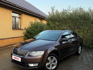 2015 Skoda Octavia III (A7), коричневый, 1550000 рублей, вид 1