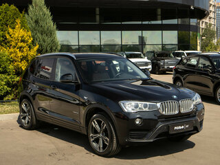 2014 BMW X3 28i xDrive II (F25) Рестайлинг, чёрный, 1778000 рублей, вид 2