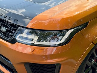 2019 Land Rover Range Rover Sport SVR II Рестайлинг, оранжевый, 7250000 рублей, вид 4