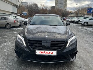 2014 Mercedes-Benz S-Класс 350 CDI BlueTEC Long 9G-TRONIC VI (W222, C217), чёрный, 3500000 рублей, вид 1