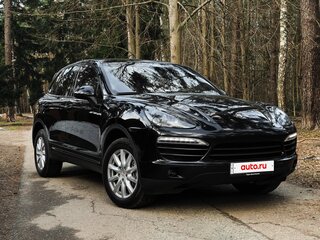 2013 Porsche Cayenne Diesel II (958), чёрный, 2500000 рублей, вид 1