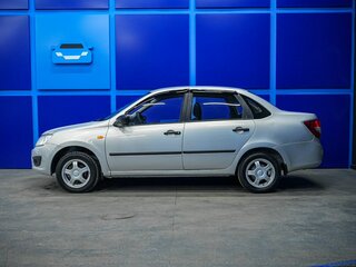 2017 Lada (ВАЗ) Granta I, серебристый, 341500 рублей, вид 3