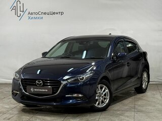 2018 Mazda Axela III Рестайлинг, синий, 1369800 рублей, вид 1