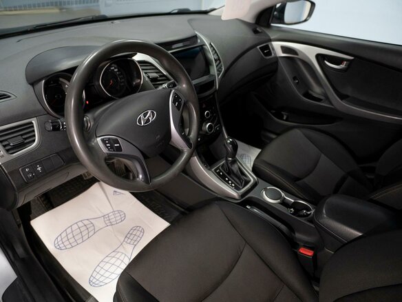 2013 Hyundai Elantra V (MD) Рестайлинг, серебристый, 1049000 рублей - вид 5