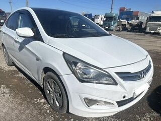 2016 Hyundai Solaris I Рестайлинг, белый, 333000 рублей, вид 1