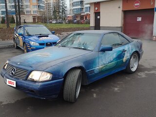 1994 Mercedes-Benz SL-Класс 500 IV (R129), синий, 2150000 рублей, вид 1