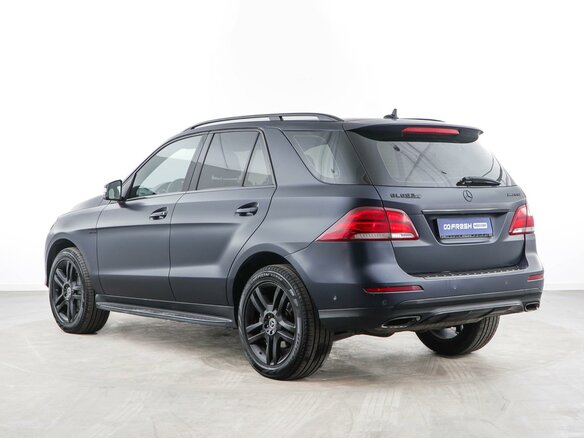 2016 Mercedes-Benz GLE 400 I (W166), синий, 4357077 рублей - вид 1