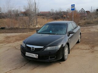 2005 Mazda 6 I (GG) Рестайлинг, чёрный, 530000 рублей, вид 1
