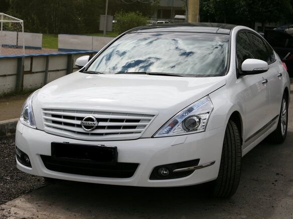 2012 Nissan Teana II Рестайлинг, белый