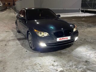 2008 BMW 5 серии 528i V (E60/E61) Рестайлинг, серый, 730000 рублей, вид 1