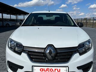 2019 Renault Logan II Рестайлинг, белый, 980000 рублей, вид 1