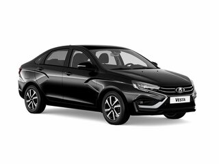 2025 Lada (ВАЗ) Vesta I Рестайлинг (NG), чёрный, 1801000 рублей, вид 1