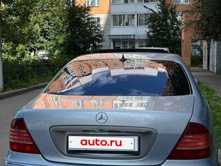 1999 Mercedes-Benz S-Класс 500 IV (W220), голубой, 630000 рублей, вид 4