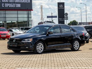 2014 Volkswagen Jetta VI, чёрный, 1095000 рублей, вид 1