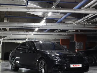 2017 Mercedes-Benz S-Класс 400 d Long VI (W222, C217) Рестайлинг, чёрный, 5400000 рублей, вид 1