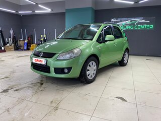 2009 Suzuki SX4 I (Classic), зелёный, 575000 рублей, вид 1