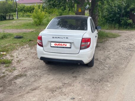 2018 Lada (ВАЗ) Granta I, белый, 200000 рублей, вид 4