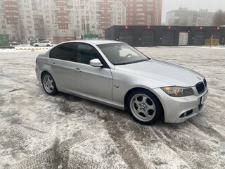 2008 BMW 3 серии 320i V (E90/E91/E92/E93) Рестайлинг, серебристый, 780000 рублей, вид 1