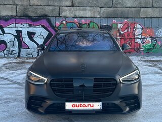 2021 Mercedes-Benz S-Класс 500 Long 4MATIC VII (W223), чёрный, 12000000 рублей, вид 1