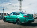 2026 BMW M3 Competition Package VI (G80) Рестайлинг, зелёный - вид 4