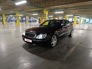 2003 Mercedes-Benz S-Класс 350 IV (W220) Рестайлинг, фиолетовый, 990000 рублей, вид 1