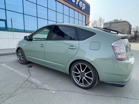 2007 Toyota Prius II Рестайлинг (XW20), зелёный, 690000 рублей - вид 10