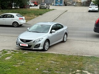 2011 Mazda 6 II (GH) Рестайлинг, серебристый, 1300000 рублей, вид 1