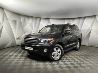 2015 Toyota Land Cruiser 200 Series Рестайлинг 1, чёрный, 4435150 рублей, вид 1