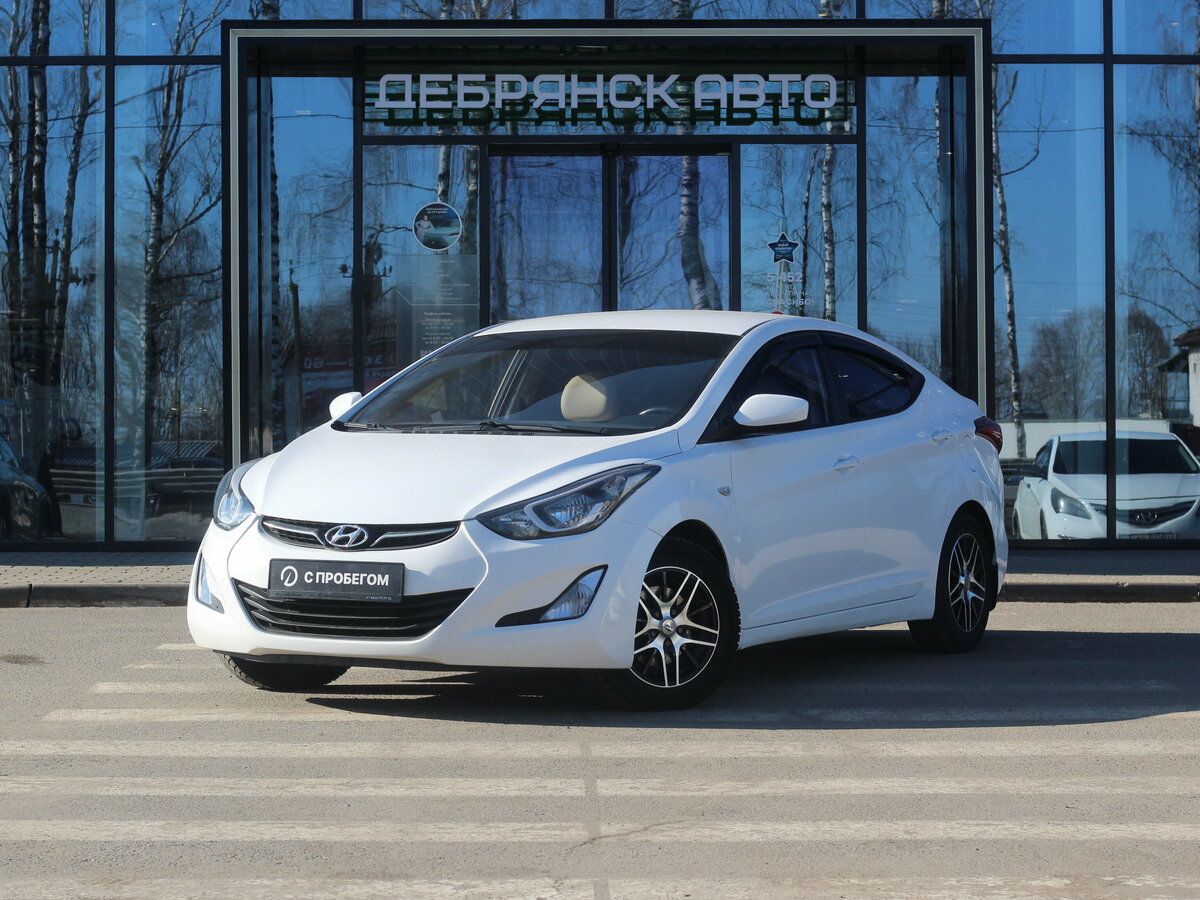 Hyundai Elantra V (MD) Рестайлинг