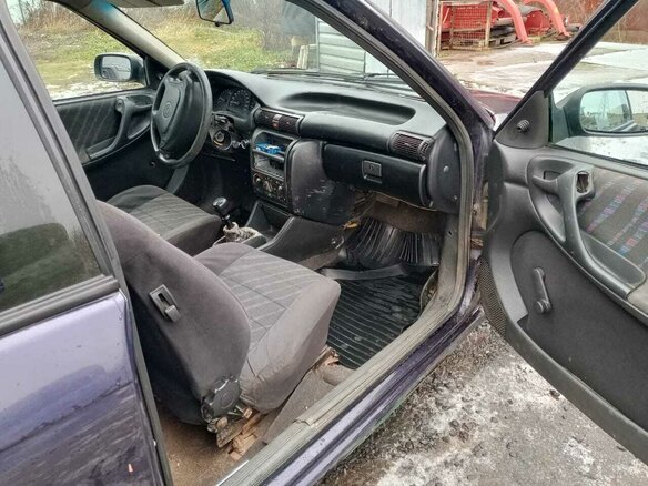 1995 Opel Astra F, синий, 69000 рублей - вид 6