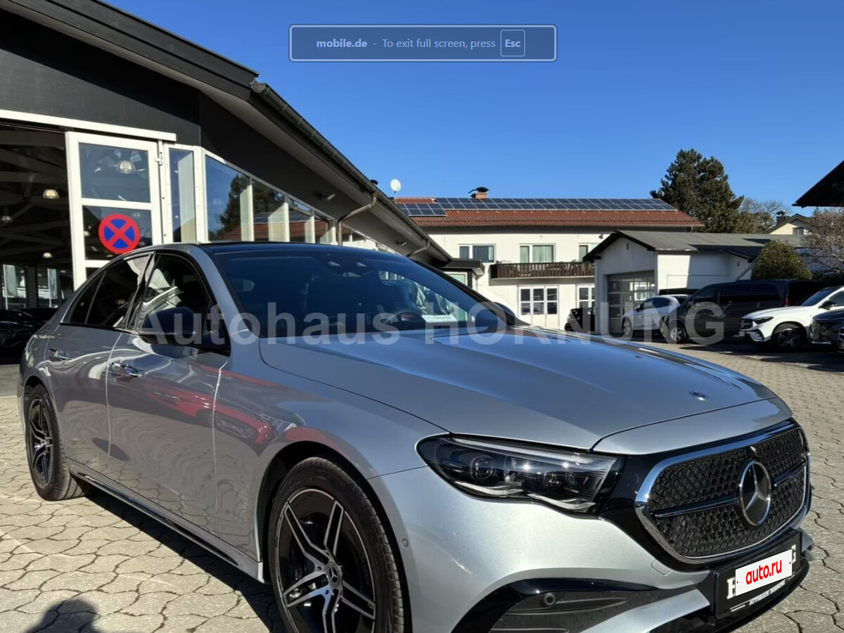 Mercedes-Benz E-Класс 220 d VI (W214, S214)