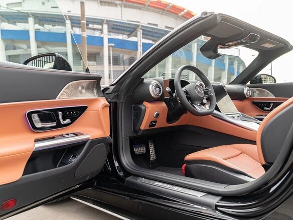 2025 Mercedes-Benz SL-Класс AMG SL 43 43 AMG IV (R232), чёрный, 15490000 рублей - вид 14