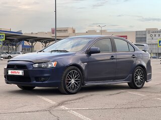 2007 Mitsubishi Lancer X, синий, 400000 рублей, вид 1