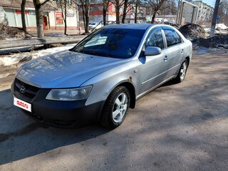 2007 Hyundai Sonata V (NF), серебристый, 300000 рублей, вид 1