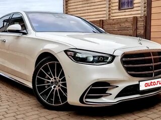 2020 Mercedes-Benz S-Класс 450 Long 4MATIC VII (W223), белый, 10500000 рублей, вид 1