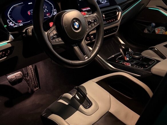 2022 BMW M3 Competition Package VI (G80), зелёный, 10300000 рублей - вид 12