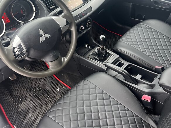 2007 Mitsubishi Lancer X, красный, 599000 рублей - вид 7