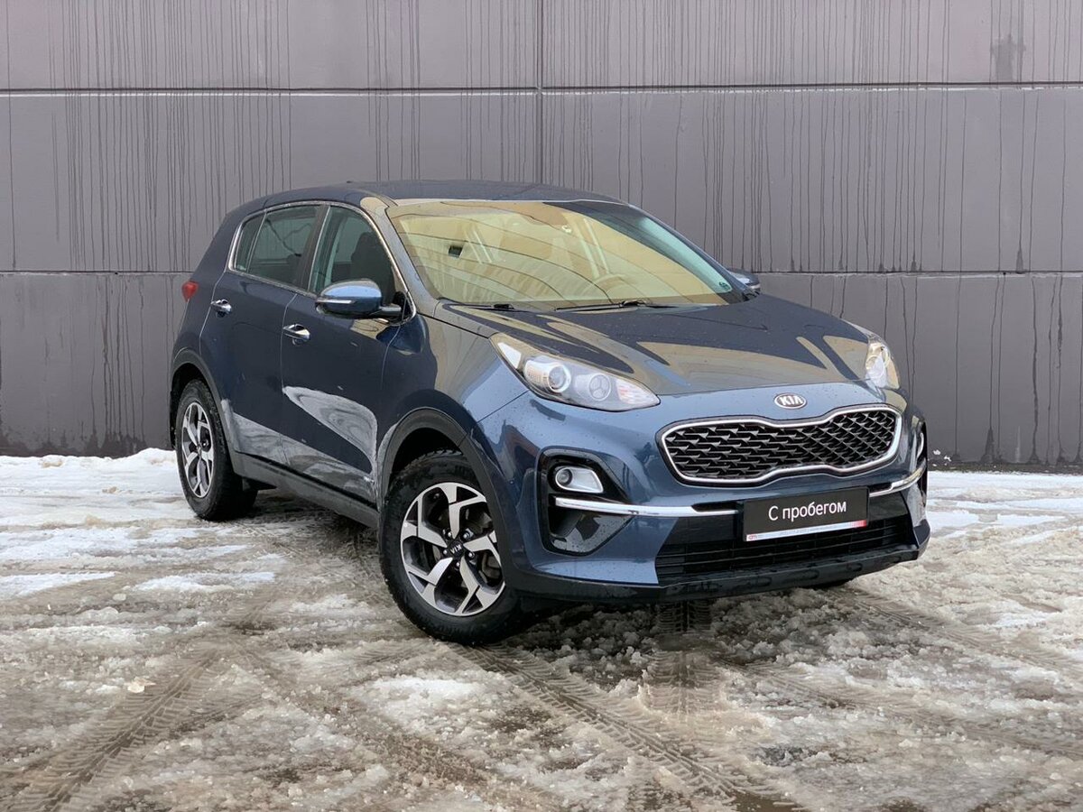 Kia Sportage 2019 синий