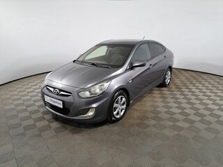2011 Hyundai Solaris I, серый, 479000 рублей, вид 1