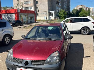 2002 Renault Clio II Рестайлинг, красный, 150000 рублей, вид 1