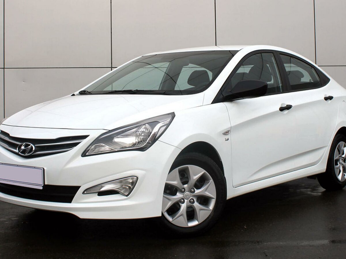 Как выглядит белый хендай Купить б/у Hyundai Solaris I 1.6 MT (123 л.с.) бензин механика в Сызрани: белый 