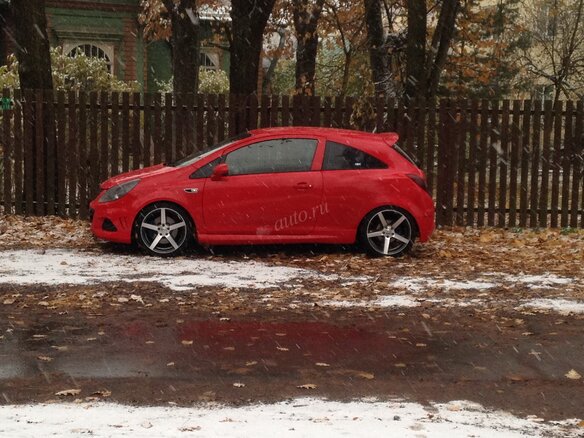 2008 Opel Corsa OPC D, красный - вид 3