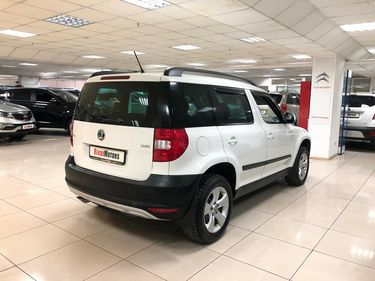 Skoda Yeti Р±РµР»С‹Р№ 2012